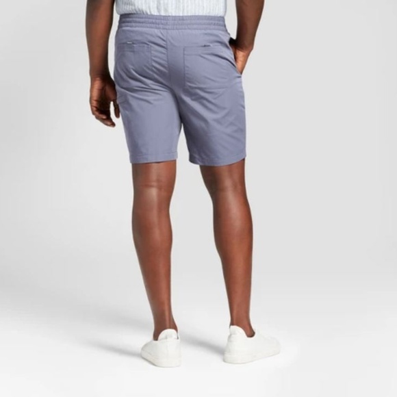 Grey Tech Drawstring Slim Fashion Short S L - Picture 2 of 8